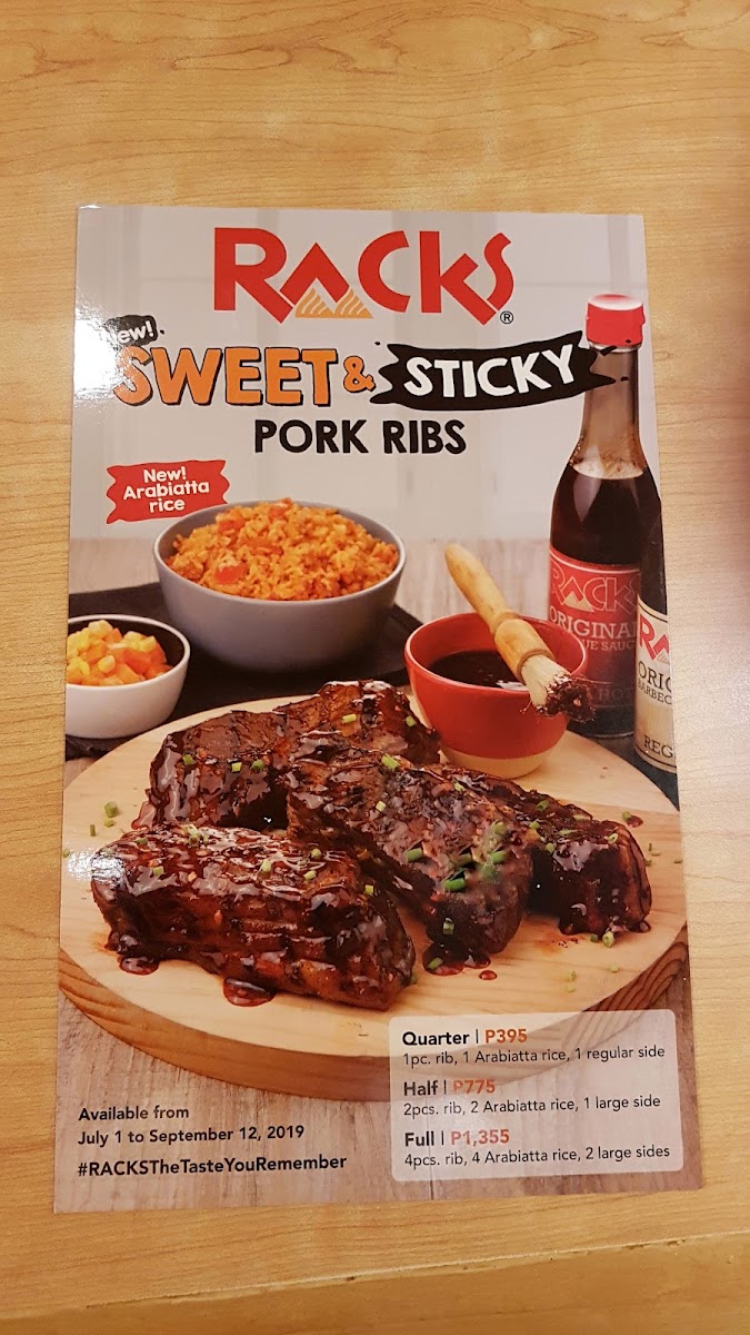 Menu Racks (Sm Southmall)-5